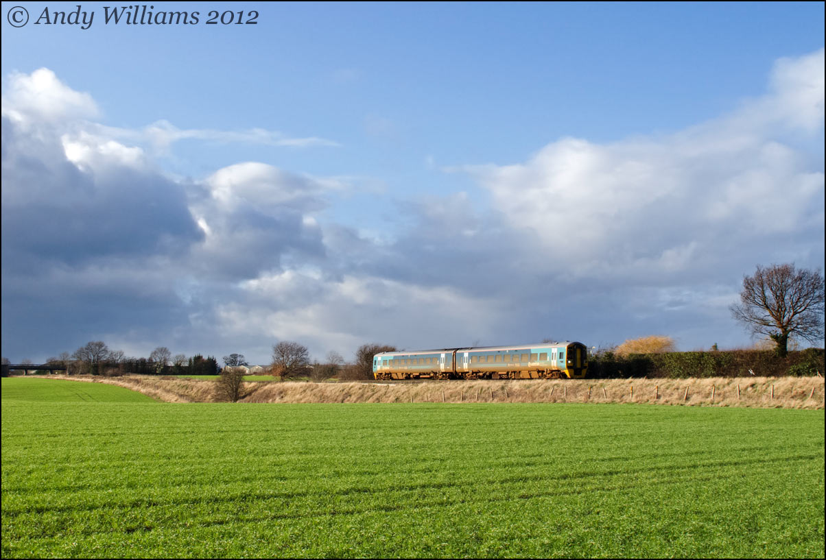 Class 158 near Allscott