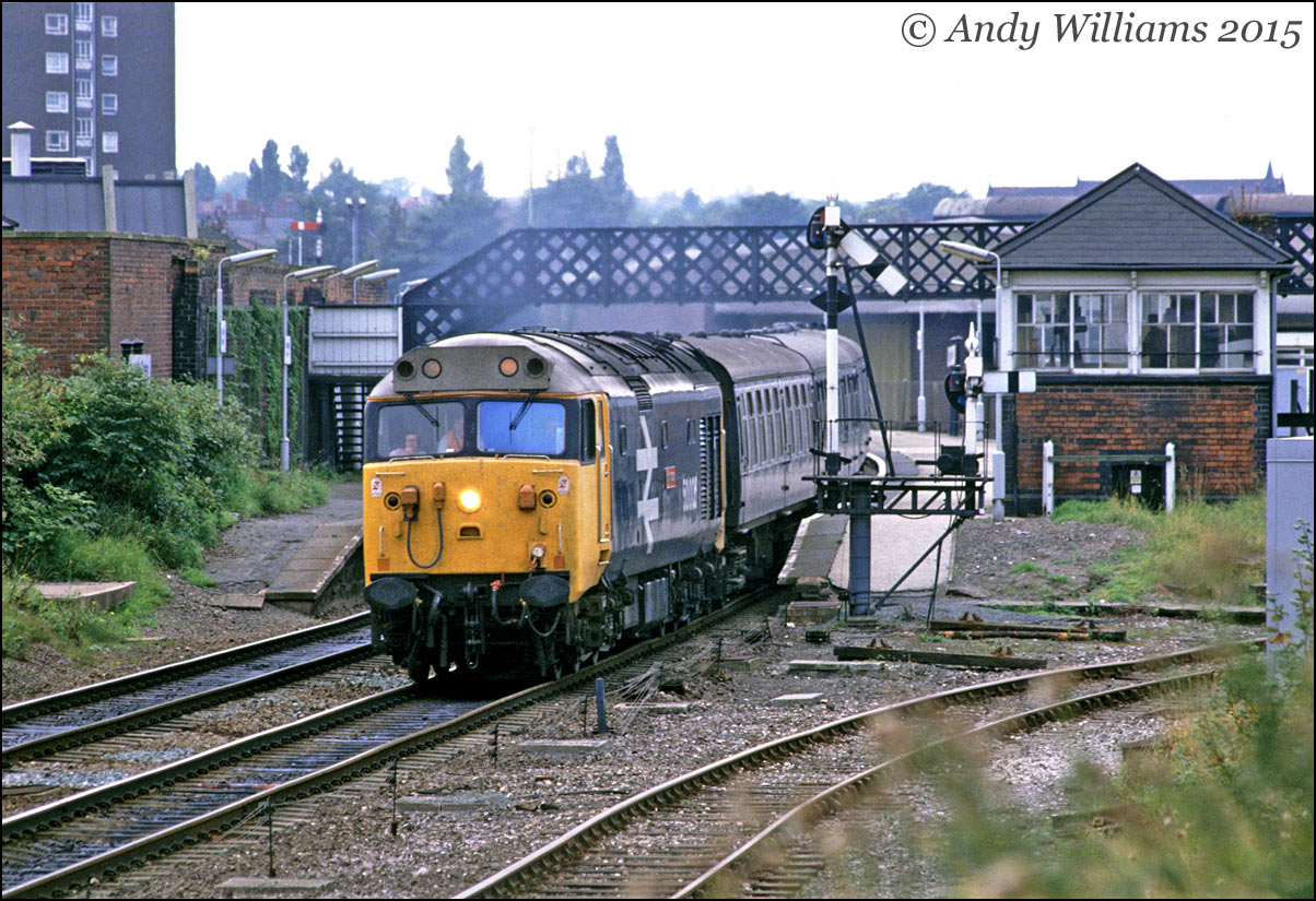 Class 50 at Langley Green