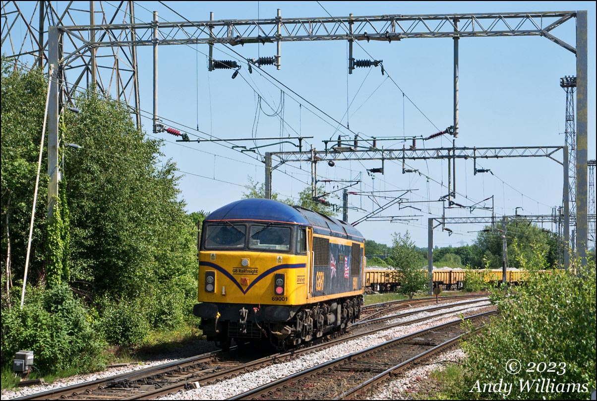 69001 at Bescot