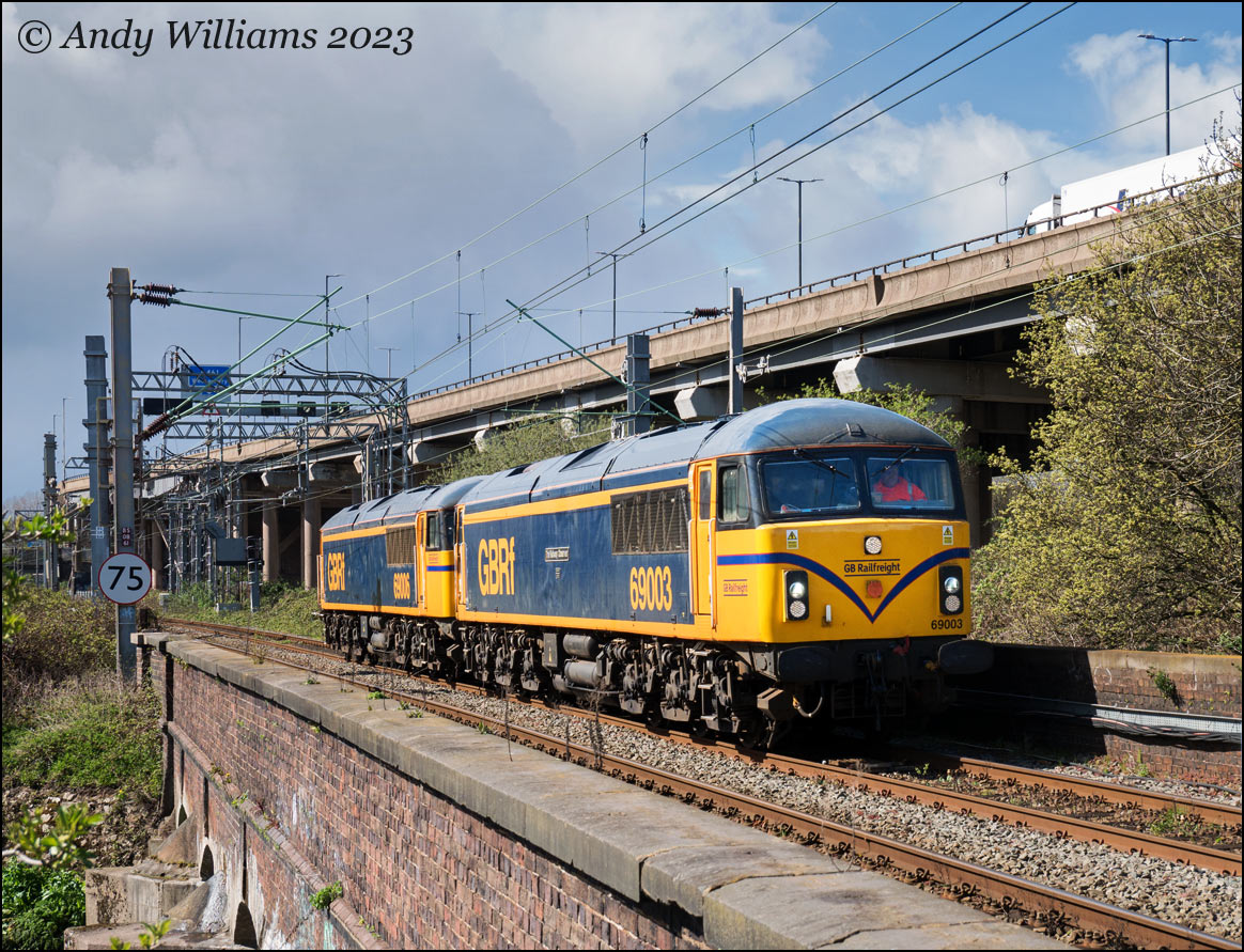 69003 and 69006 at Bescot