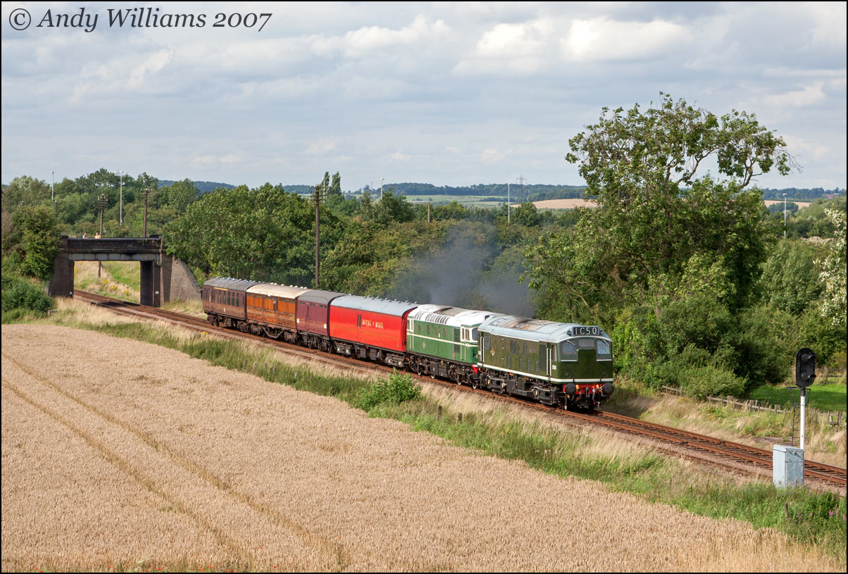D5185 and D5401 at Woodthorpe
