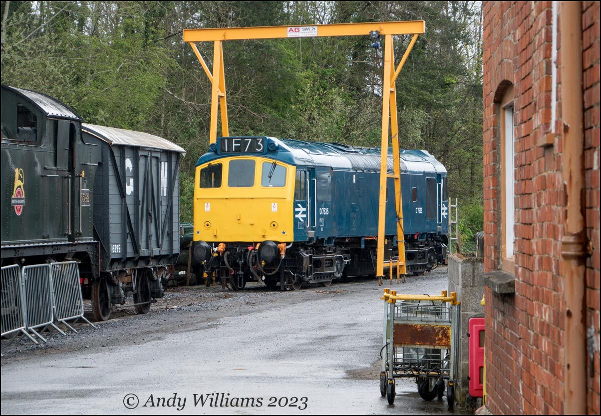 D7535 at Buckfastleigh