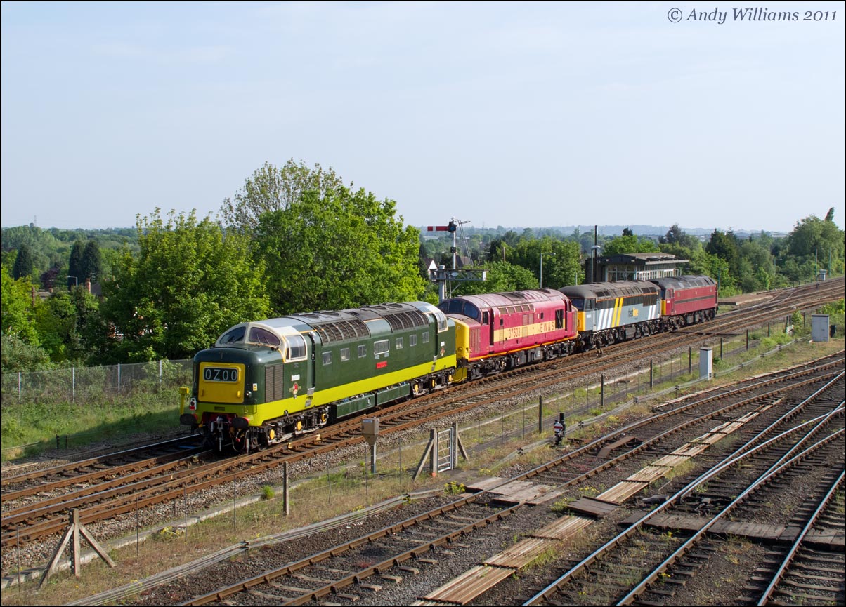 D9009, 37503, 56301 and 57601 at Kidderminster