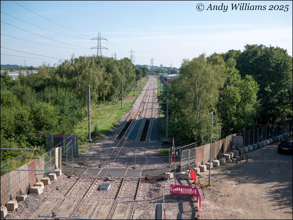 Midland Metro at Eagle Lane, Great Bridge