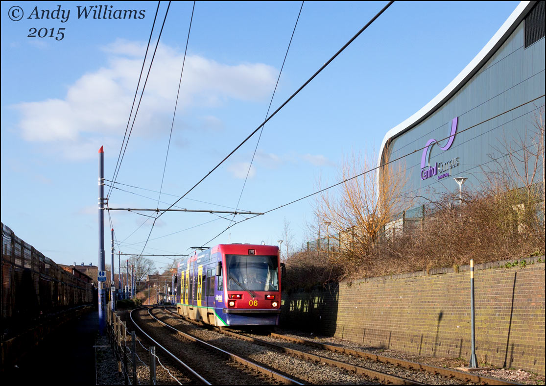 Tram 06 at West Bromwich