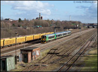 Class 153 plus 170 combination at Bordesley