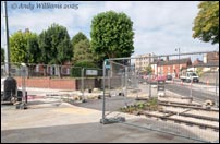 Midland Metro at Castle Hill, Dudley