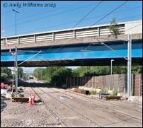 Midland Metro at Eagle Lane, Great Bridge