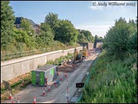 Midland Metro at Dudley Port