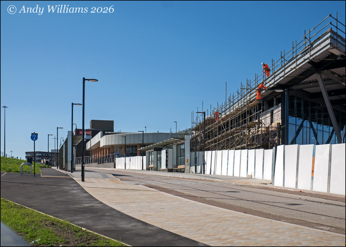 Dudley Bus Station under construction