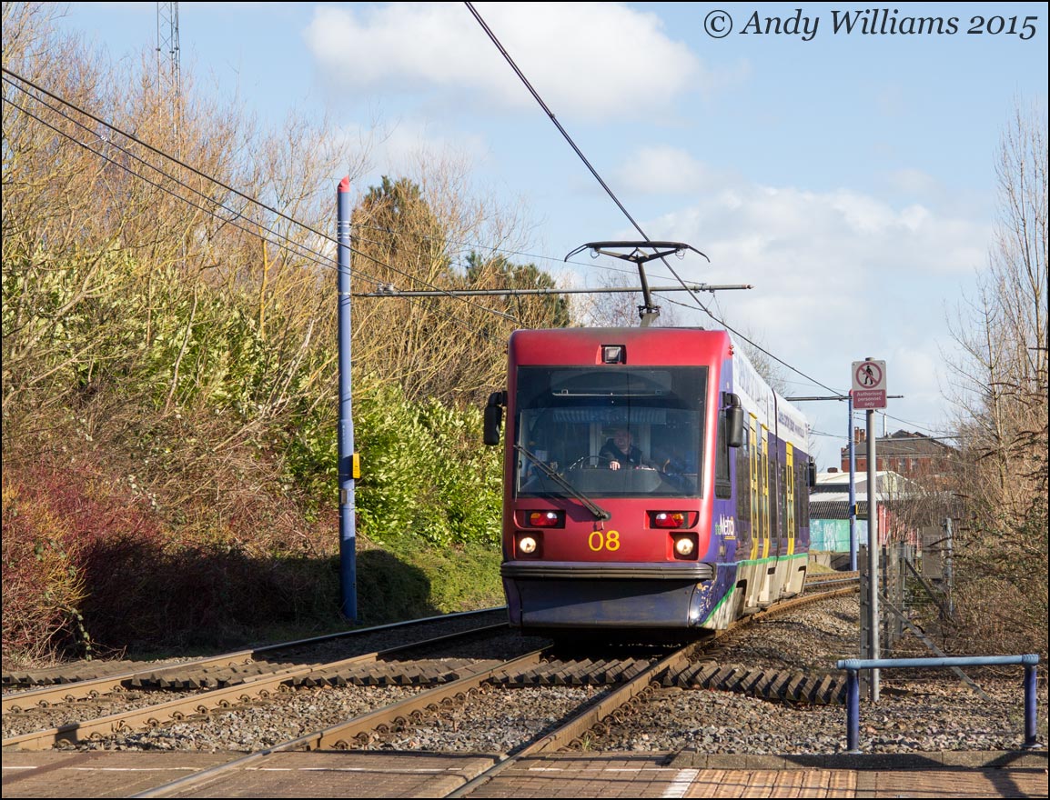 Tram 08 at Soho Benson Road